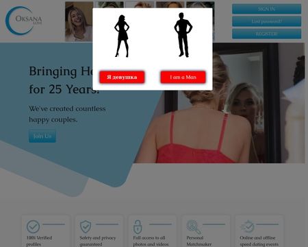 website thubmnail of Oksanalove