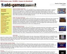 Thumbnail of Old-games.com