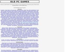Old PC Games
