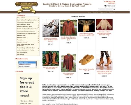 website thubmnail of Old Trading Post Western Store