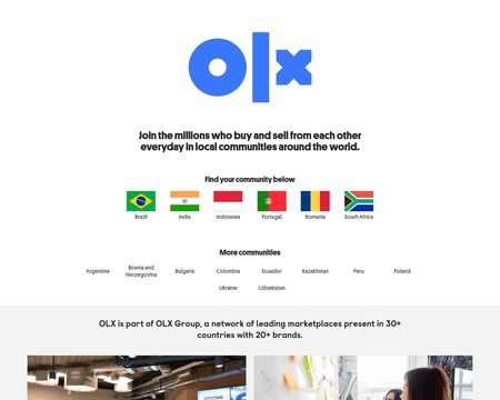 website thubmnail of OLX