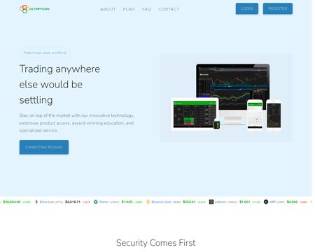 website thubmnail of Olymphubs