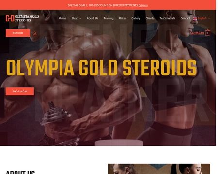 website thubmnail of Olympiagoldsteroids