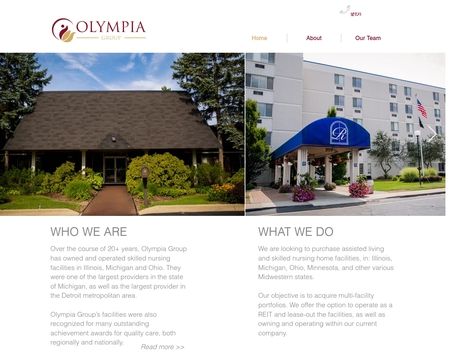 website thubmnail of Olympia Group LLC