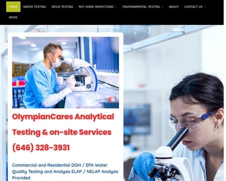 website thubmnail of OlympianCares