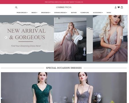 website thubmnail of Ombreprom UK
