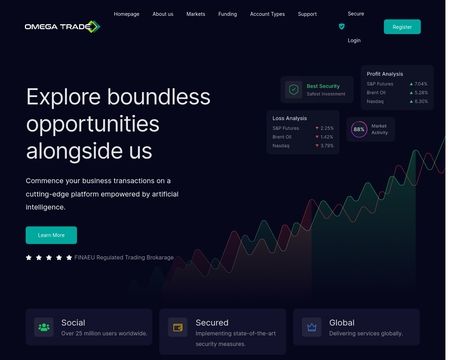 website thubmnail of Omega Trade