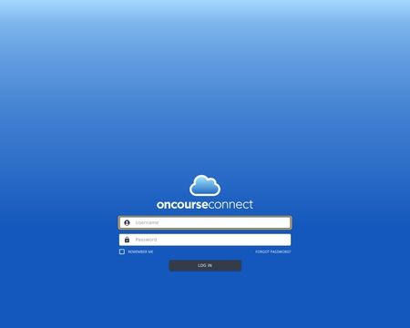 website thubmnail of Oncourseconnect