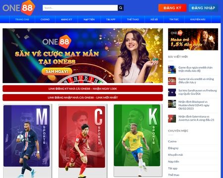 website thubmnail of One88vip.co