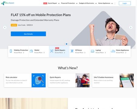 website thubmnail of OneAssist