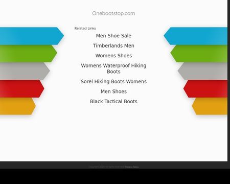 website thubmnail of Onebootstop
