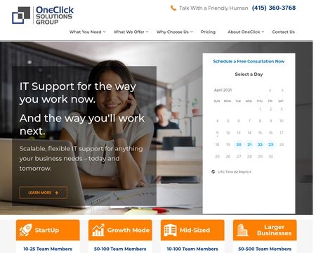 website thubmnail of OneClickFix