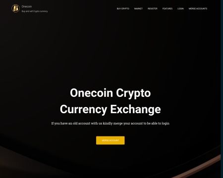 website thubmnail of Onecoin.us