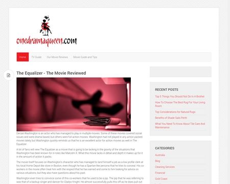 website thubmnail of One Drama Queen