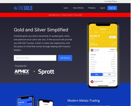 website thubmnail of Onegold