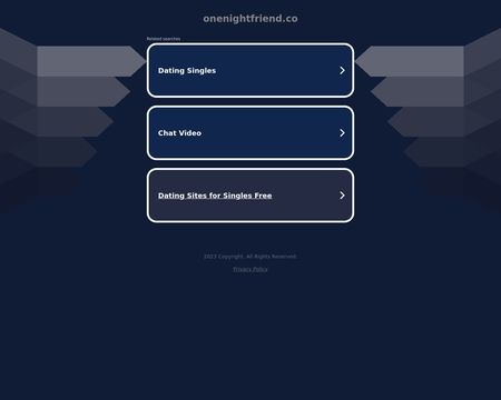 website thubmnail of Onenightfriend.co