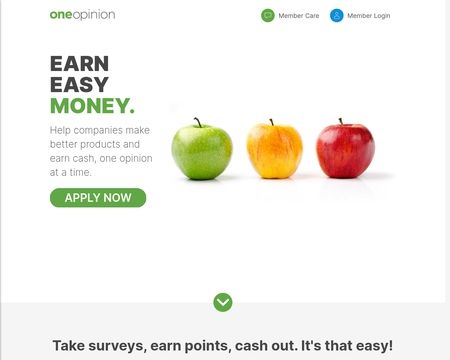 website thubmnail of OneOpinion