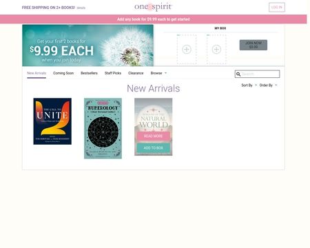 website thubmnail of Onespirit