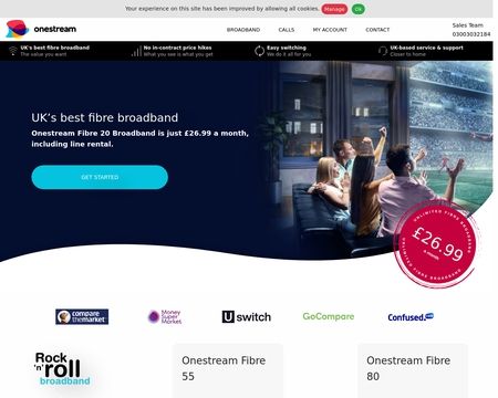 website thubmnail of Onestream