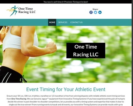 website thubmnail of OneTimeRacing.net