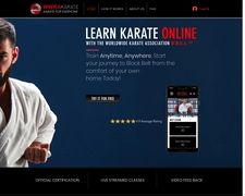 Thumbnail of World Wide Karate Association website (WWKA)