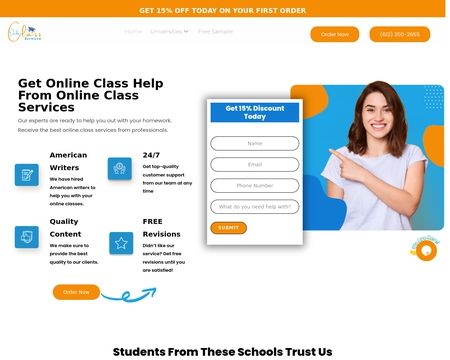 website thubmnail of Onlineclassservices