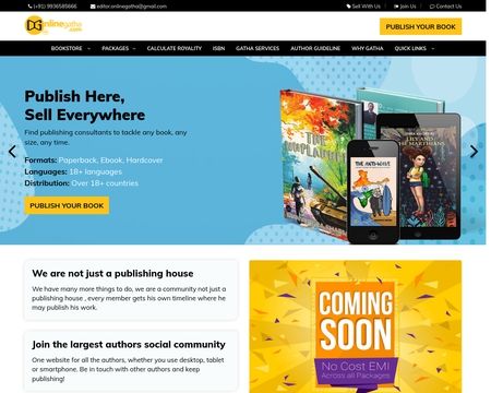 website thubmnail of OnlineGatha