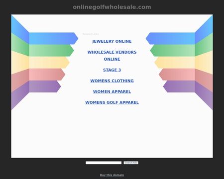 website thubmnail of Onlinegolfwholesale
