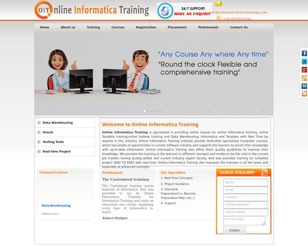 website thubmnail of Online Informatica Training