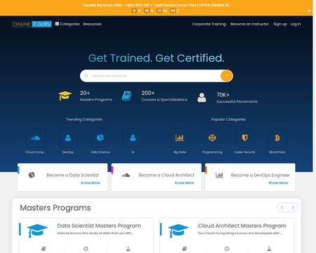 website thubmnail of Online IT Certification Training