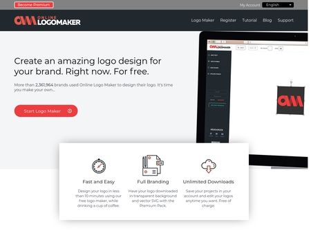 website thubmnail of Online Logo Maker