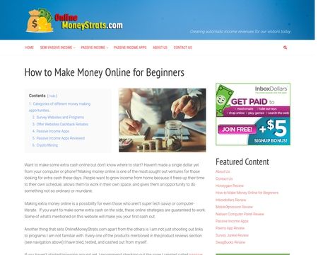 website thubmnail of Onlinemoneystrats