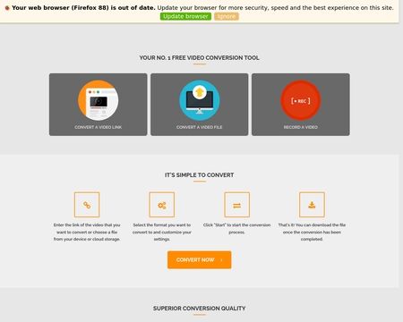 website thubmnail of OnlineVideoConverter