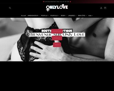 website thubmnail of Only-love.fr