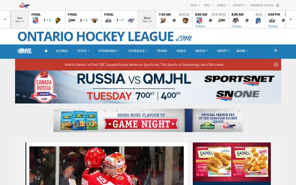 Thumbnail of Ontario Hockey League
