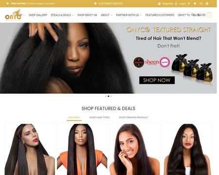 website thubmnail of ONYC Hair
