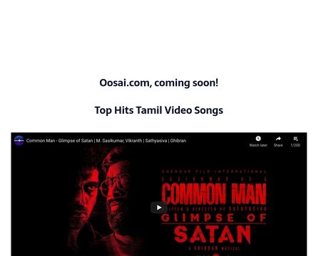 website thubmnail of Oosai.com