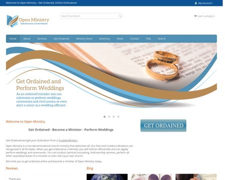 website thubmnail of Open Ministry