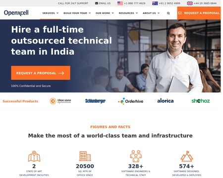 website thubmnail of OpenXcell