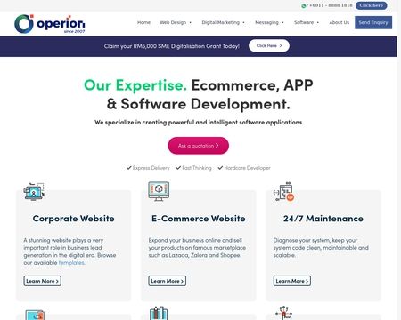 website thubmnail of Operion