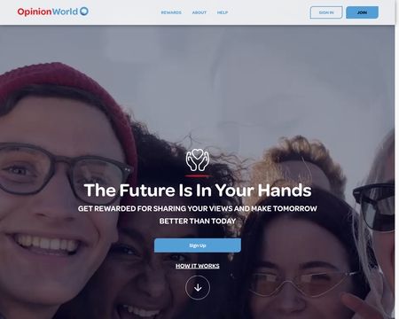 website thubmnail of Opinionworld.in