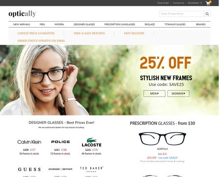 website thubmnail of Optically.ca