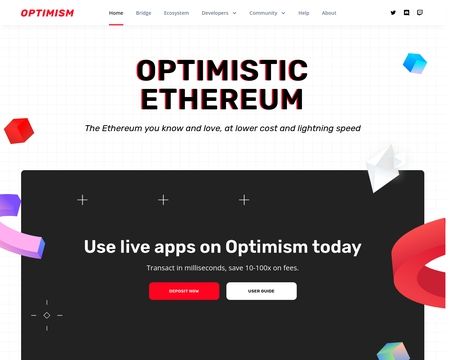 website thubmnail of Optimism.io