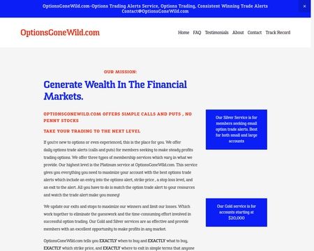 website thubmnail of OptionsGoneWild.com