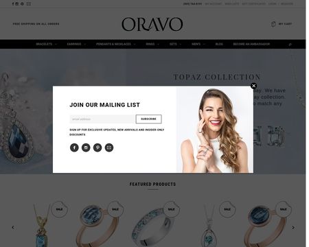 website thubmnail of Oravo