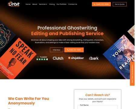 website thubmnail of Orbit Book Writers