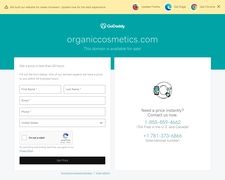 Thumbnail of Organiccosmetics.com
