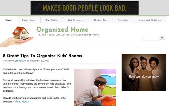 Thumbnail of Organized Home