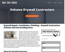 Thumbnail of Oshawadrywallcontractors.com
