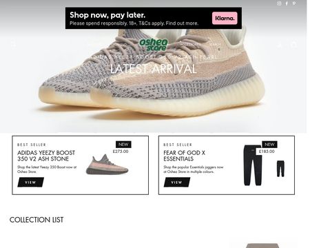 website thubmnail of OSHEA STORE